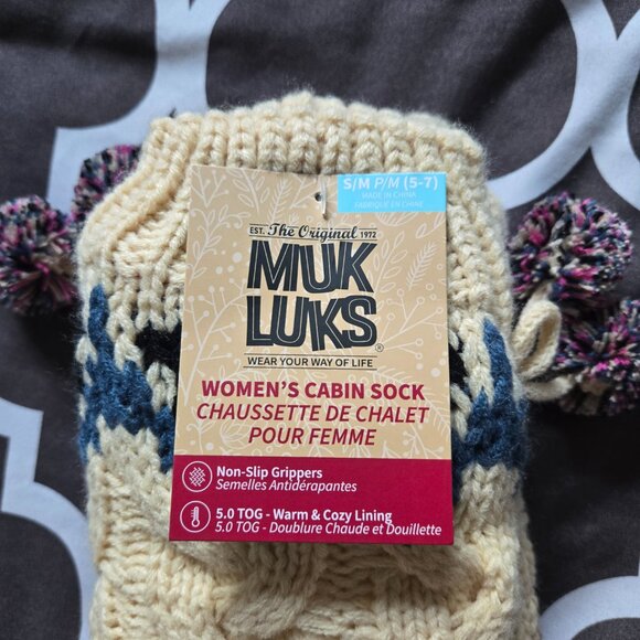 Muk Luks Cabin Socks 2/$20 - Picture 2 of 4